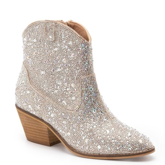Corkys Hey Girl Rhinestone Boots and Bag Set - Picture 5 of 7